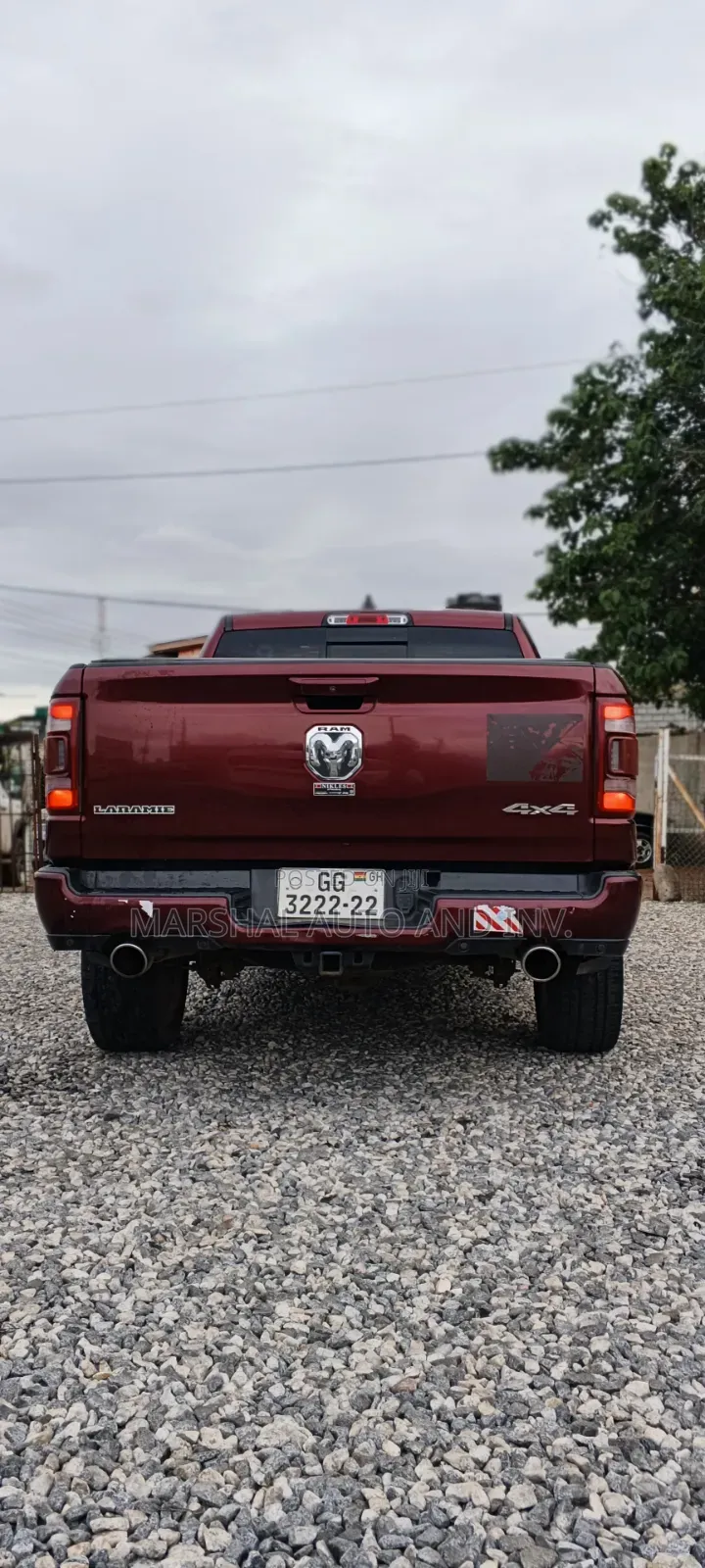 RAM 1500 2019 Burgundy
