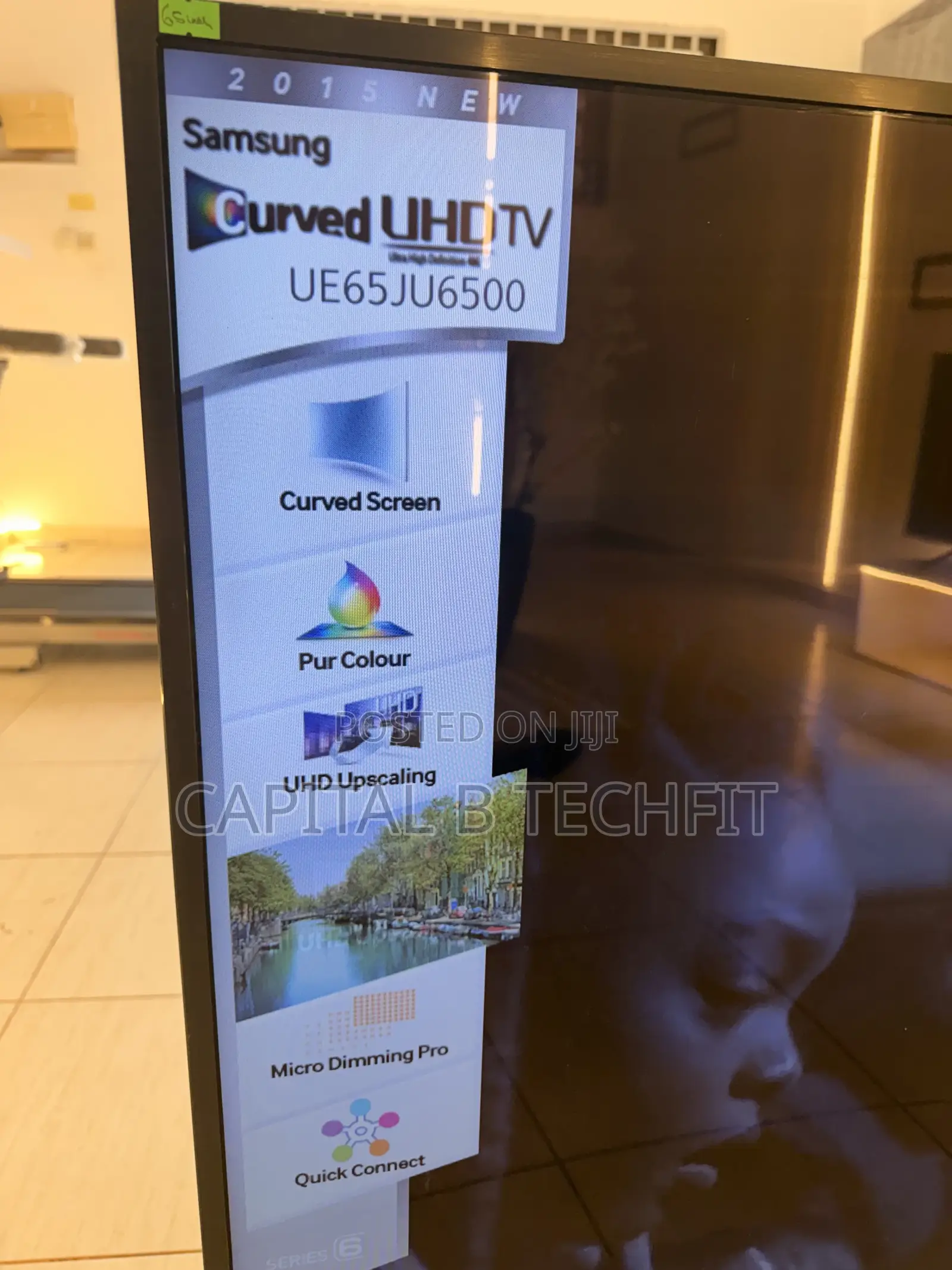 65inches Samsung Uhd HDR Smart Curved Tv
