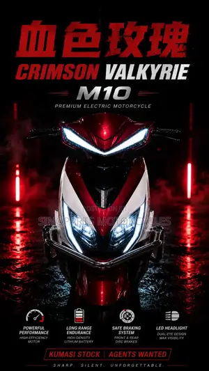 New Motorcycle 2025 Red