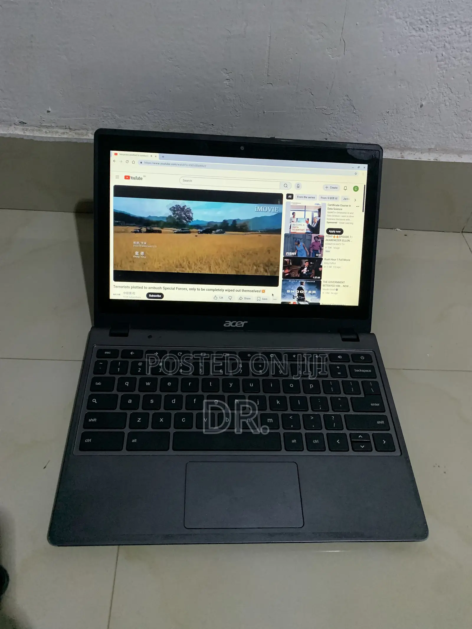 New Laptop Acer Chromebook C720P 4GB Intel SSD 16 GB
