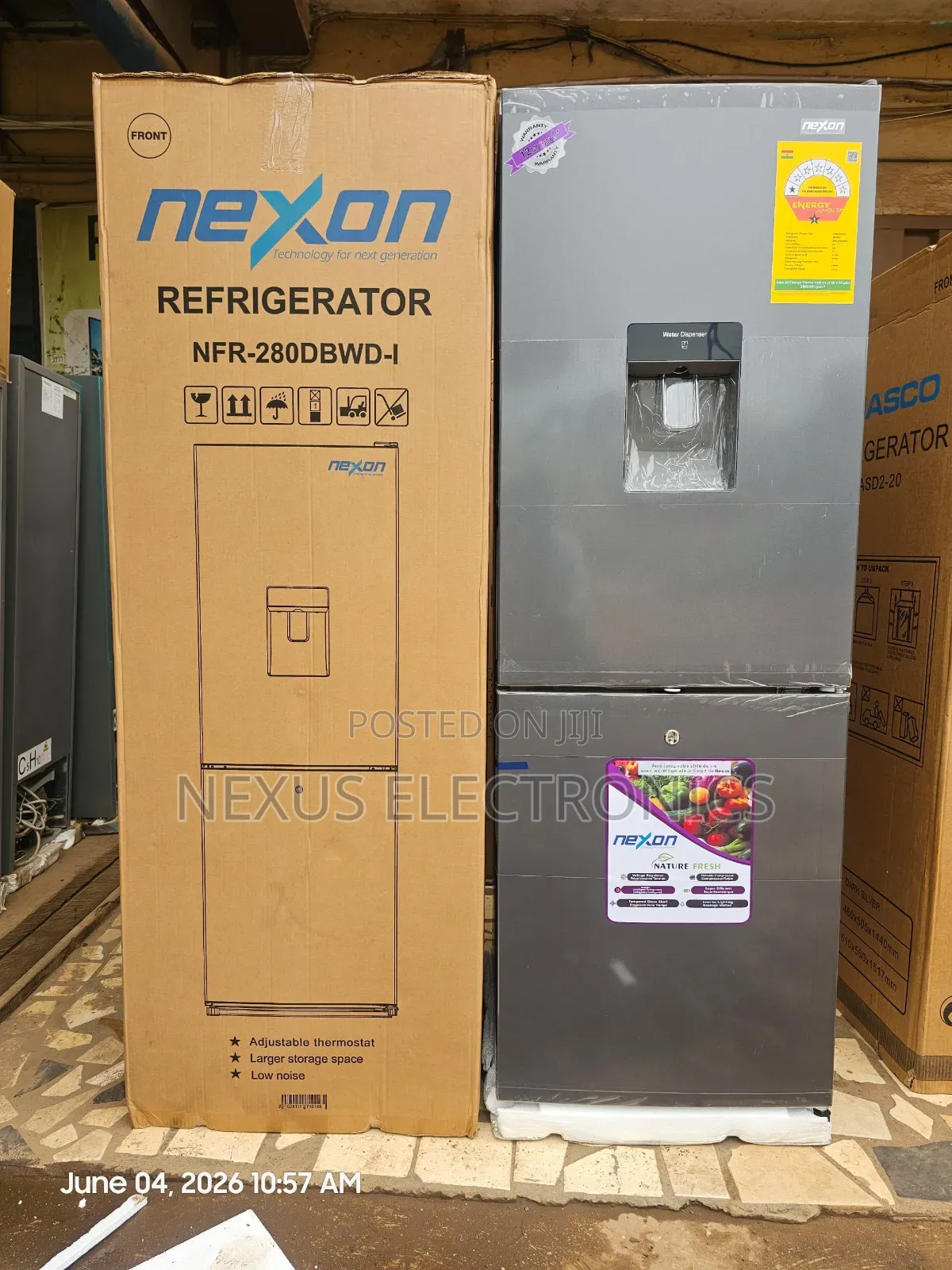 Brand New Nexon NFR 280(227ltrs Water Dispenser Fridge.