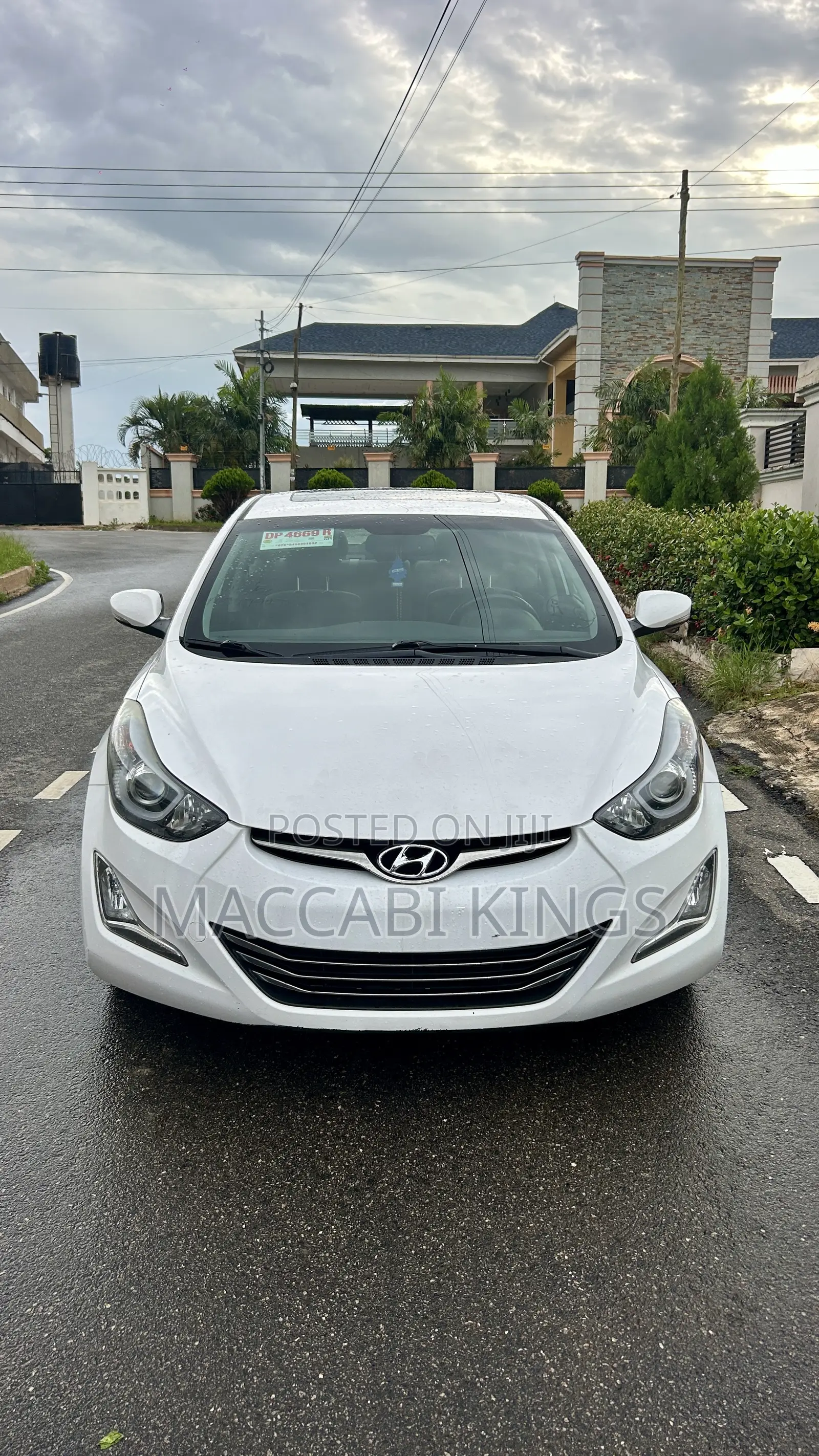 Hyundai Elantra Limited 4dr Sedan (1.8L 4cyl 6A) 2015 White