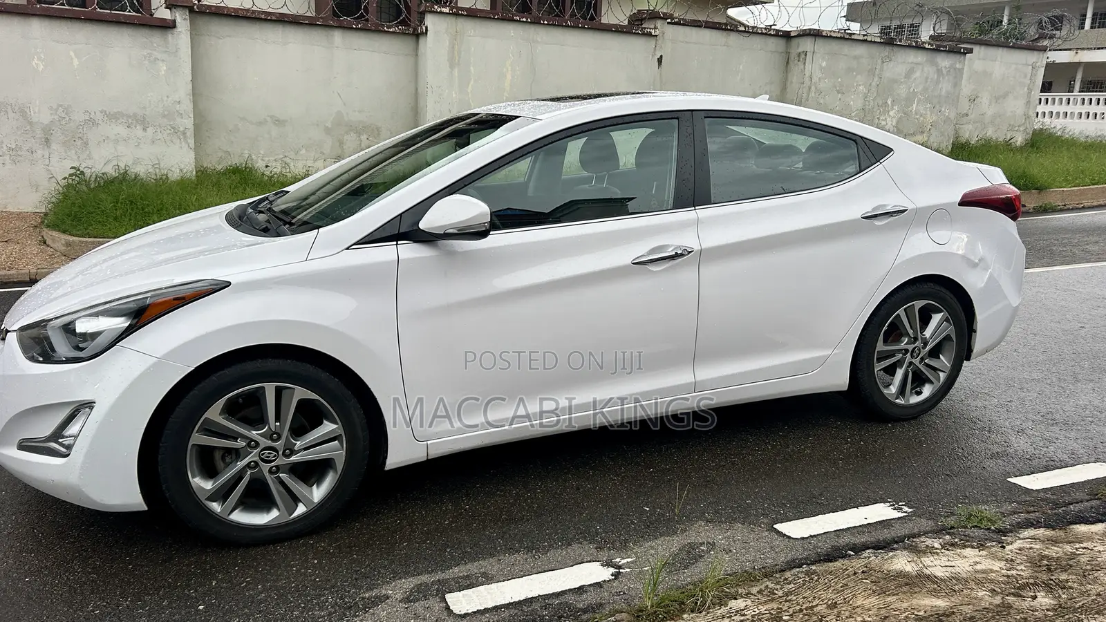 Hyundai Elantra Limited 4dr Sedan (1.8L 4cyl 6A) 2015 White