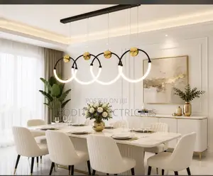 Pendant Light With Four Rings