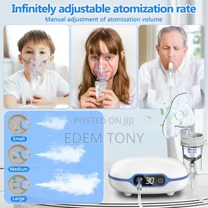 Sentasi Compressor Nebulizer, Ultrasonic Steam Inhaler Led Display