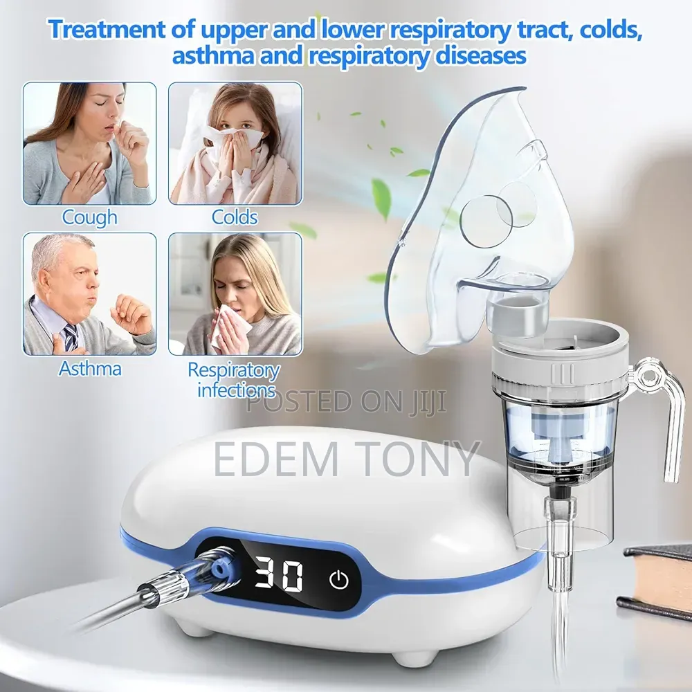Sentasi Compressor Nebulizer, Ultrasonic Steam Inhaler Led Display