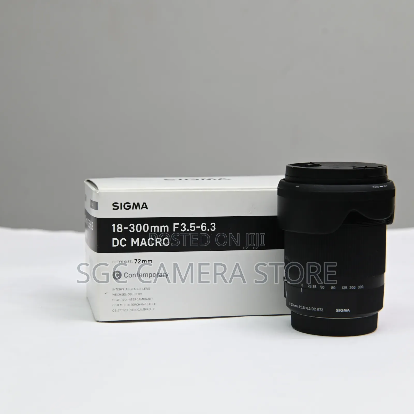Sigma 18-300mm F3.5-5.6 Dc Macro Lens // Canon Ef // Opened Box