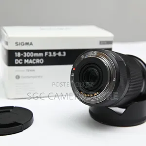 Sigma 18-300mm F3.5-5.6 Dc Macro Lens // Canon Ef // Opened Box