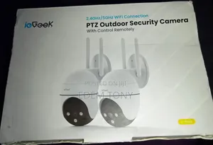 Iegeek PTZ Outdoor Security Camera 2-Pack. 2.4ghz/5ghz Wifi Connection