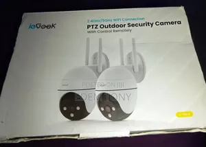 Iegeek PTZ Outdoor Security Camera 2-Pack. 2.4ghz/5ghz Wifi Connection