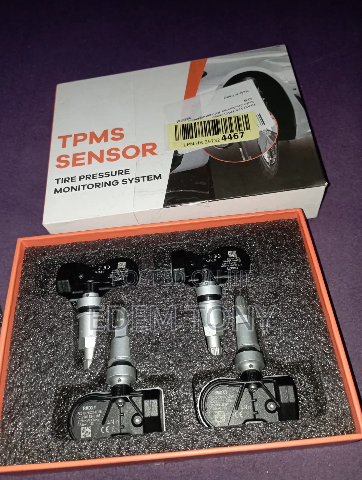 Universal- Tire Pressure Monitoring System (Tpms) Sensor