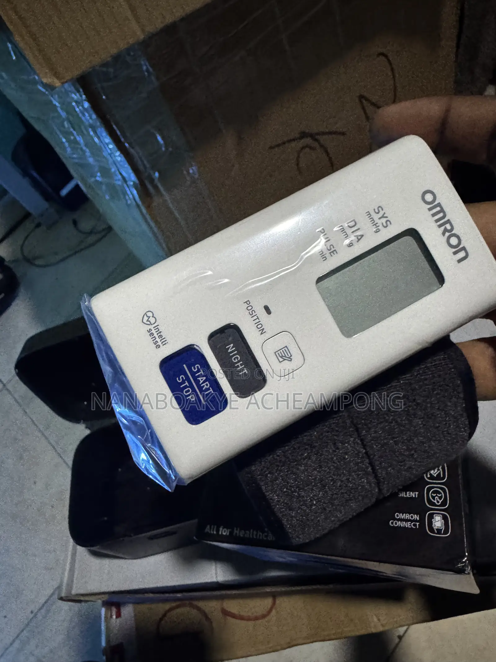 Omron Nightview Automatic Wrist Blood Pressure Monitor