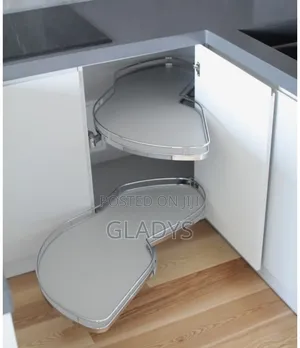 Lazy Sussan/ Magic Kitchen Corner Pull-Out Organizer (Lemans Style)