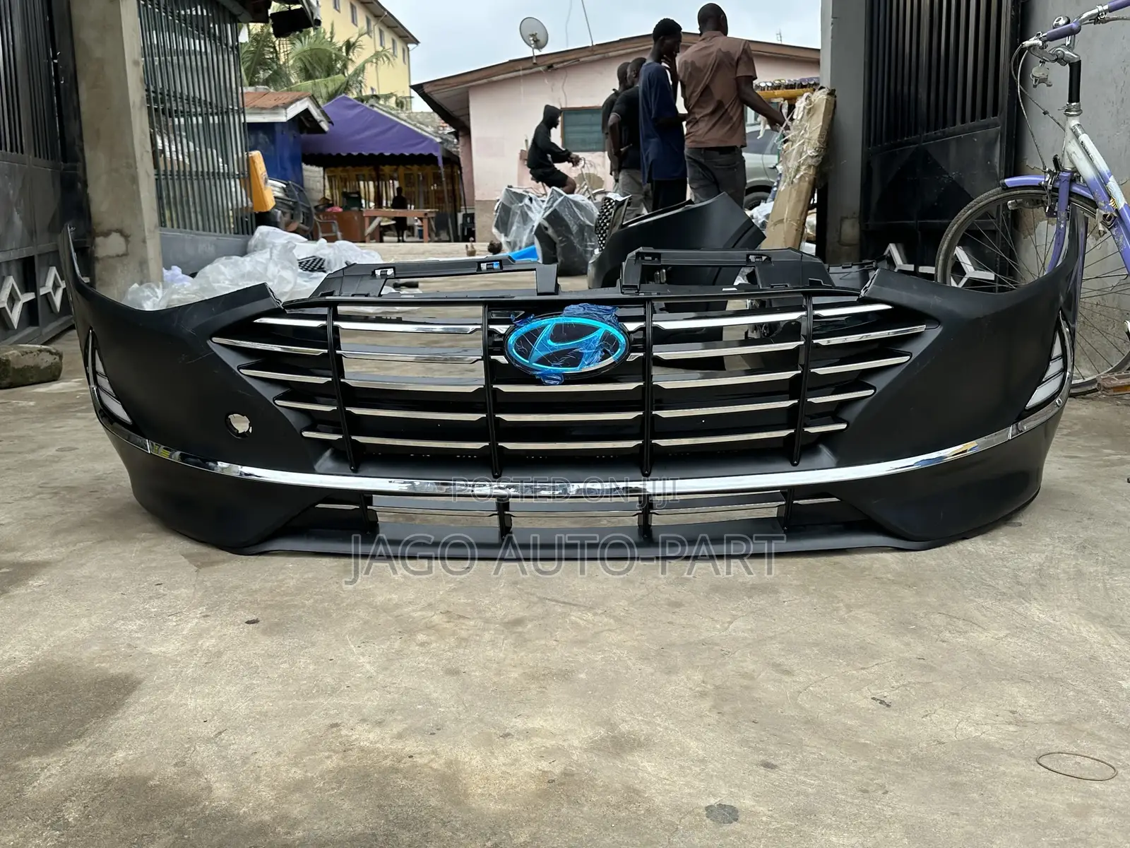 Hyundai Sonata 2021-2023 Front Bumper Complete With Led Fog Light