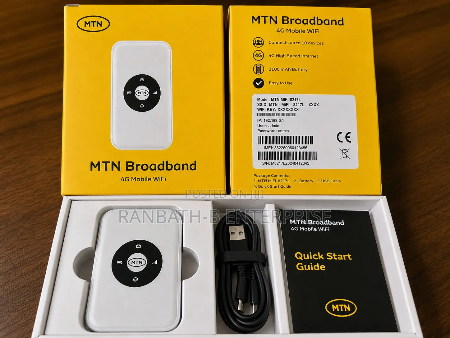 MTN 4g Lte Mifi Router | Connect Up to 10 Devices | Fast Internet