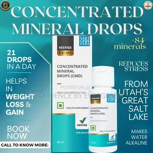 Vestige Concentrated Mineral Drops (From Utah's Great Salt Lake)