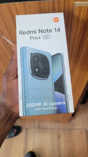 New Xiaomi Redmi Note 14 Pro+ 5G 256 GB Gray