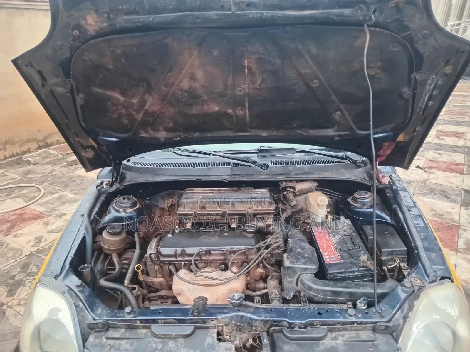 Kia Rio 2003 Black