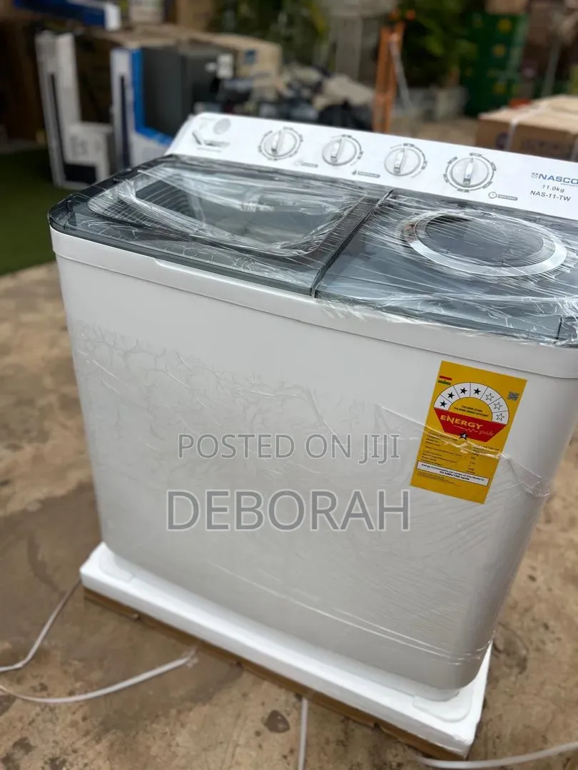 Nasco 11kg, Semi Automatic Washing Machine