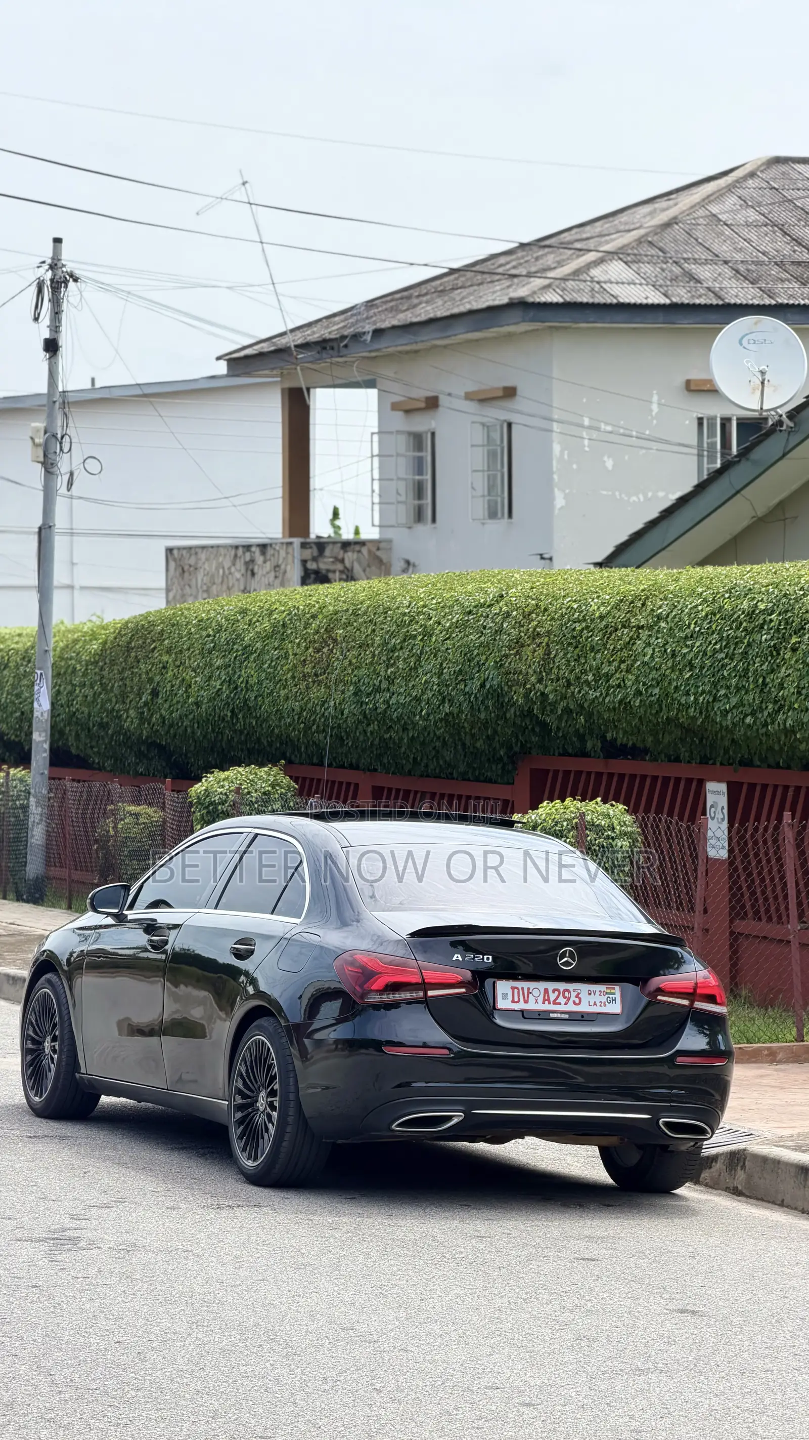 Mercedes-Benz A-Class A 220 2019 Black