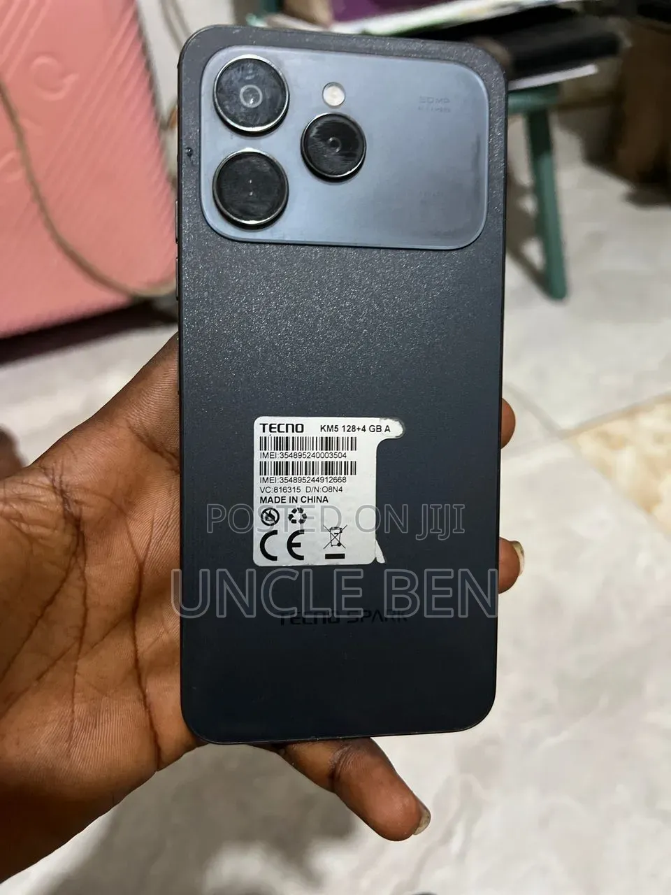 Tecno Spark 40 128 GB Black