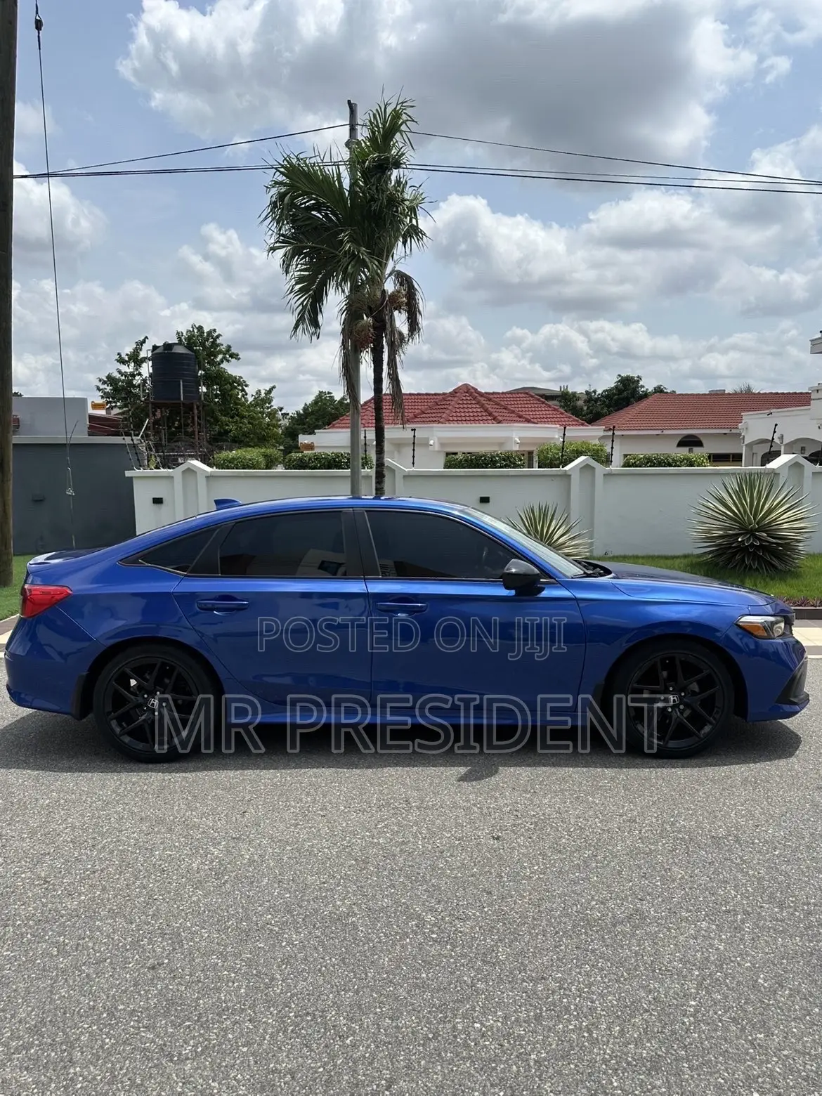 Honda Civic Sport CVT 2024 Blue