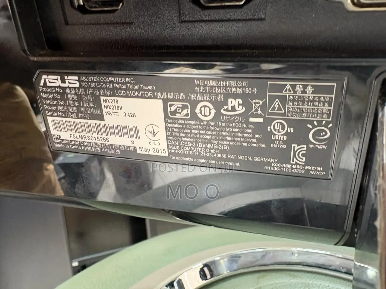 Asus Mx279