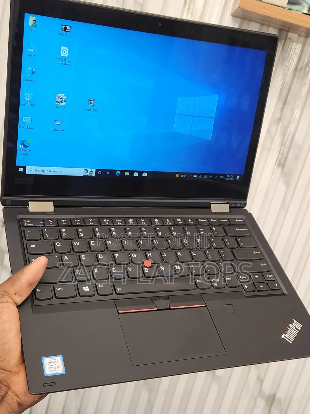 Laptop Lenovo ThinkPad Yoga 8GB Intel Core i5 SSD 256GB