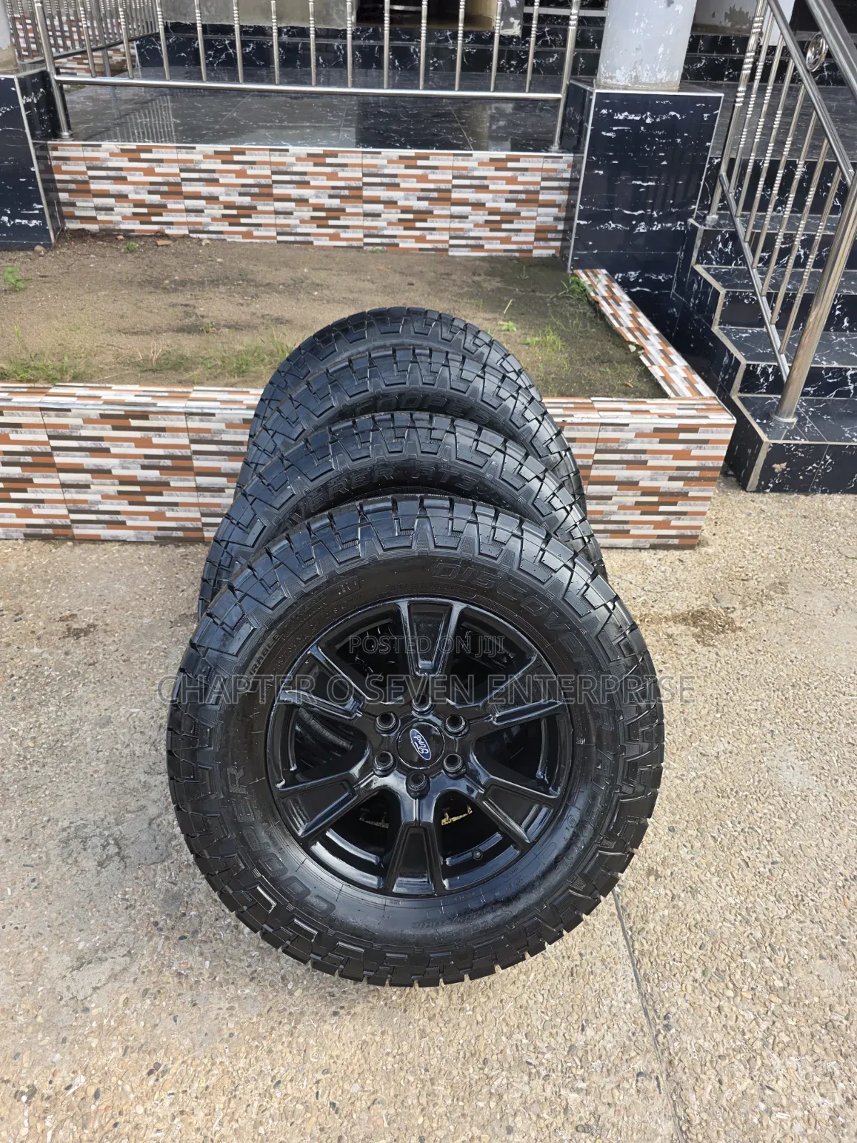 Ford F150 Tires and Rims Set