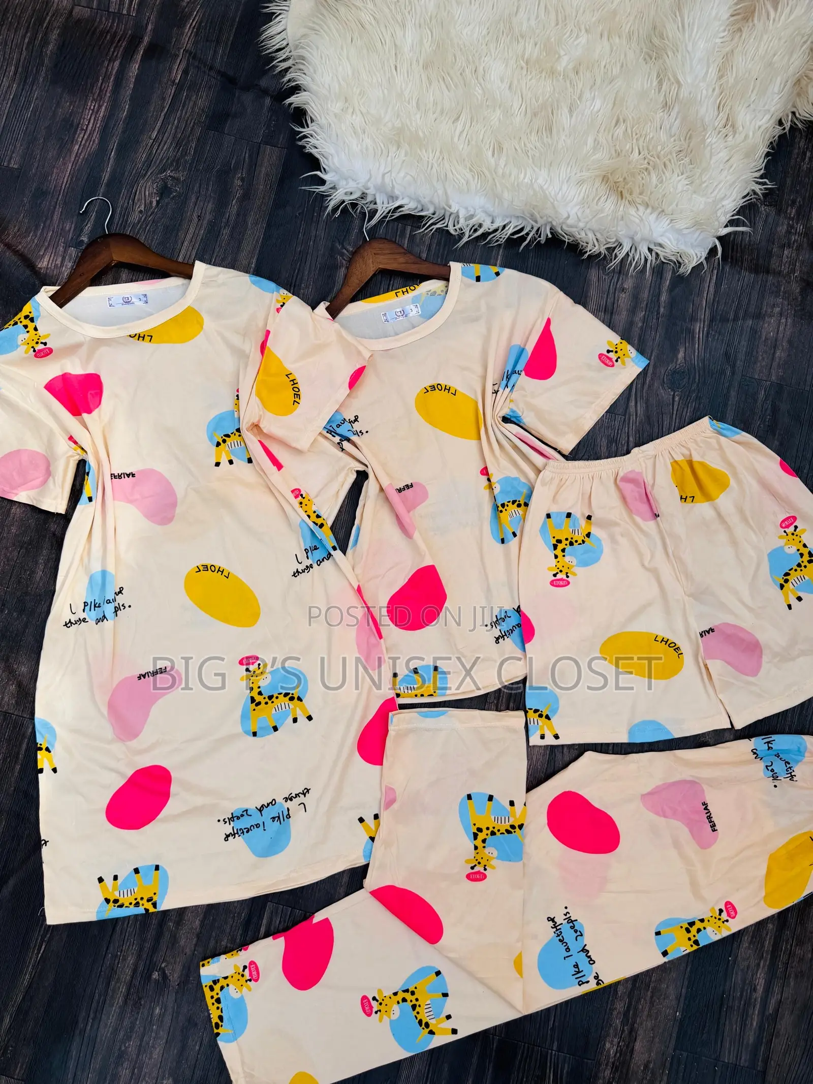 4 Set Pajamas Nightwear