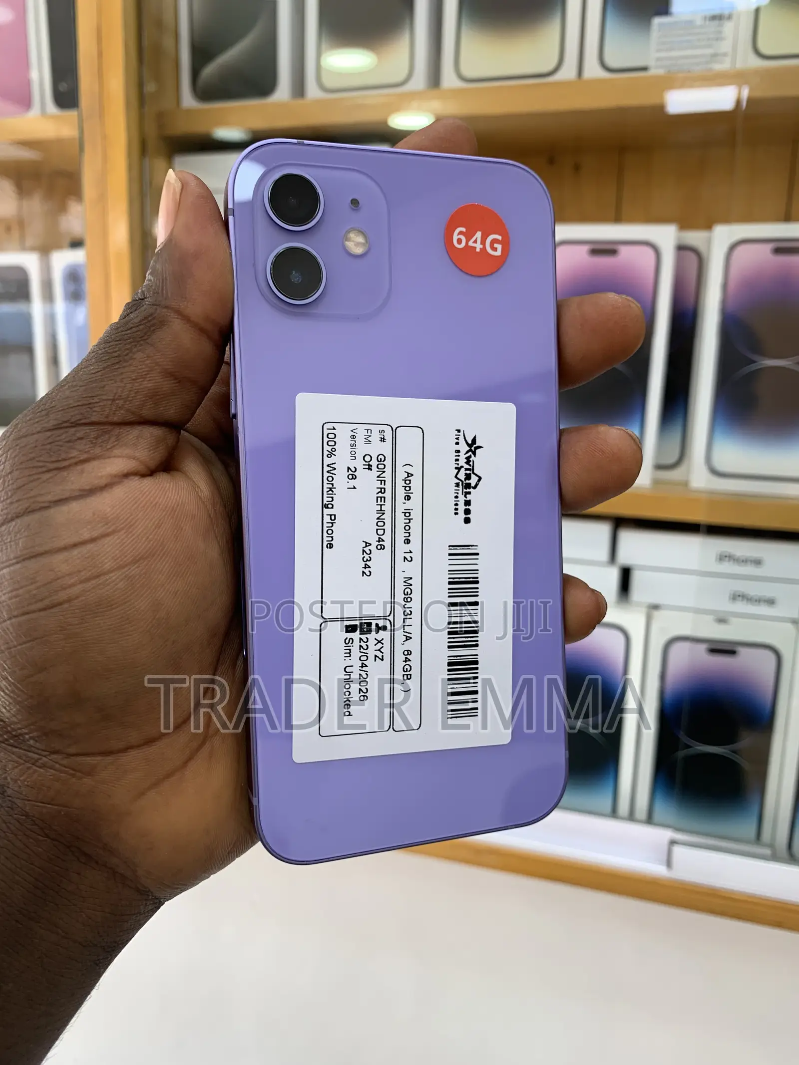 Apple iPhone 12 64 GB Purple