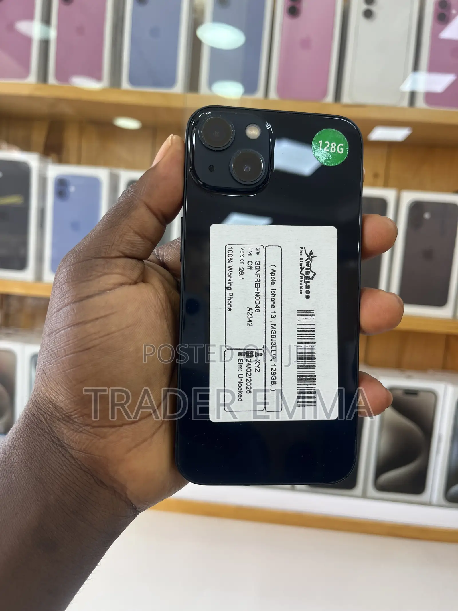 Apple iPhone 13 128 GB Black