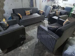 Dark Gray Brand New Sofa Sets