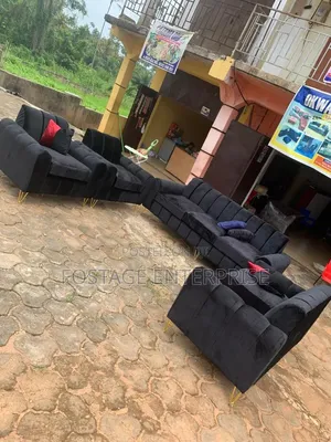 Quality Black Set of Couches