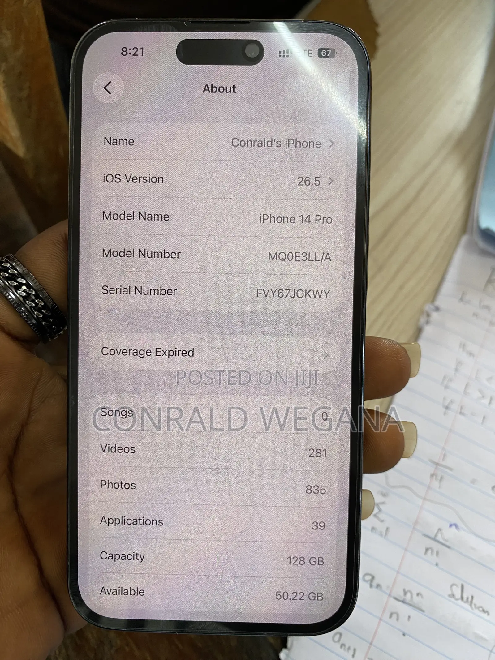 New Apple iPhone 14 Pro 128 GB Purple