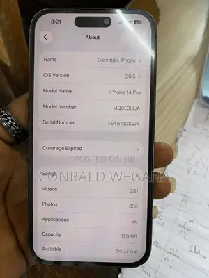 New Apple iPhone 14 Pro 128 GB Purple