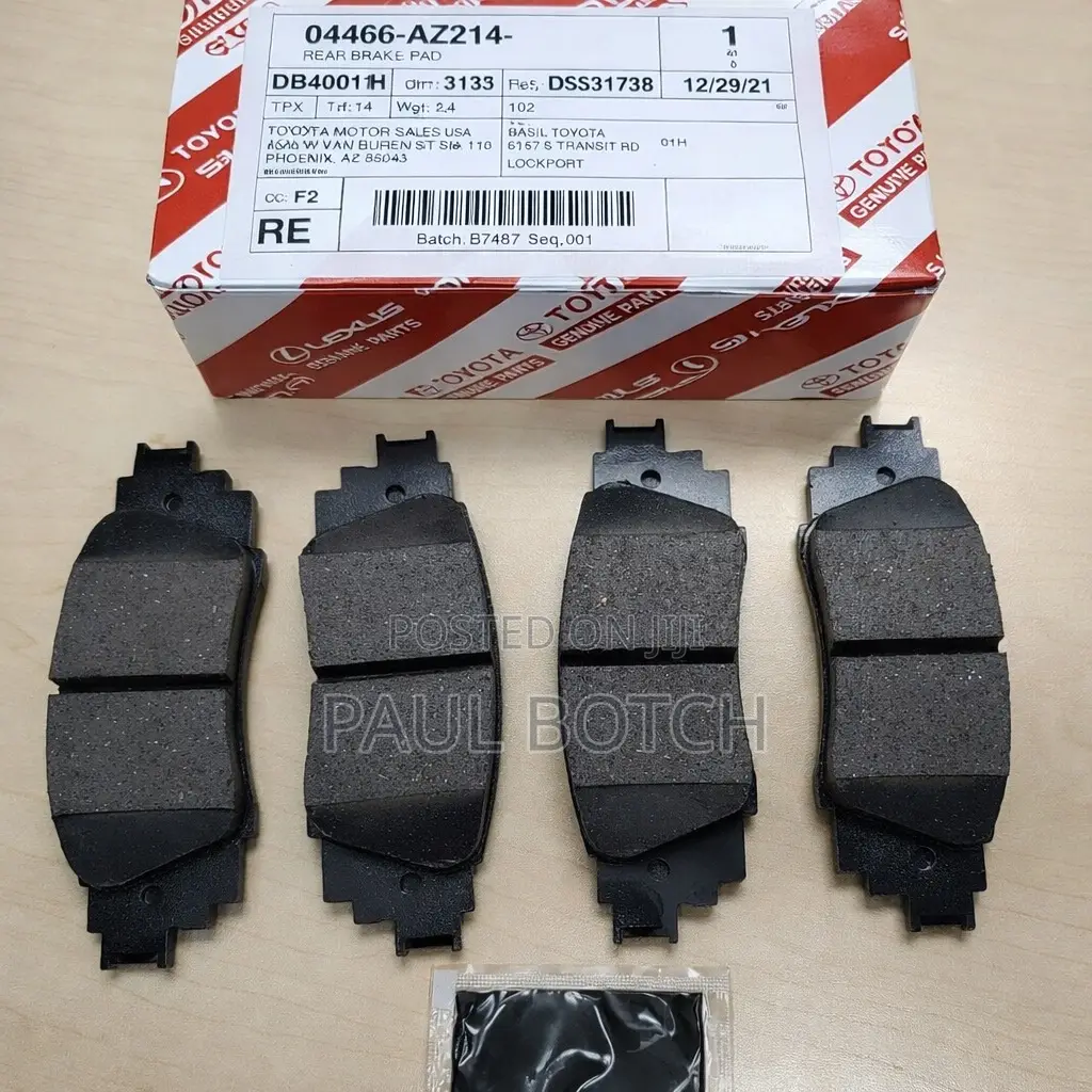 Toyota Rav4 2019-2025 Front and Back Brake Pads