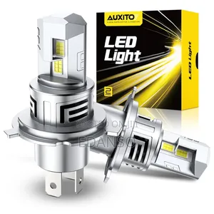 H4 Led Headlight Bulbs Super Bright White Light With Fan