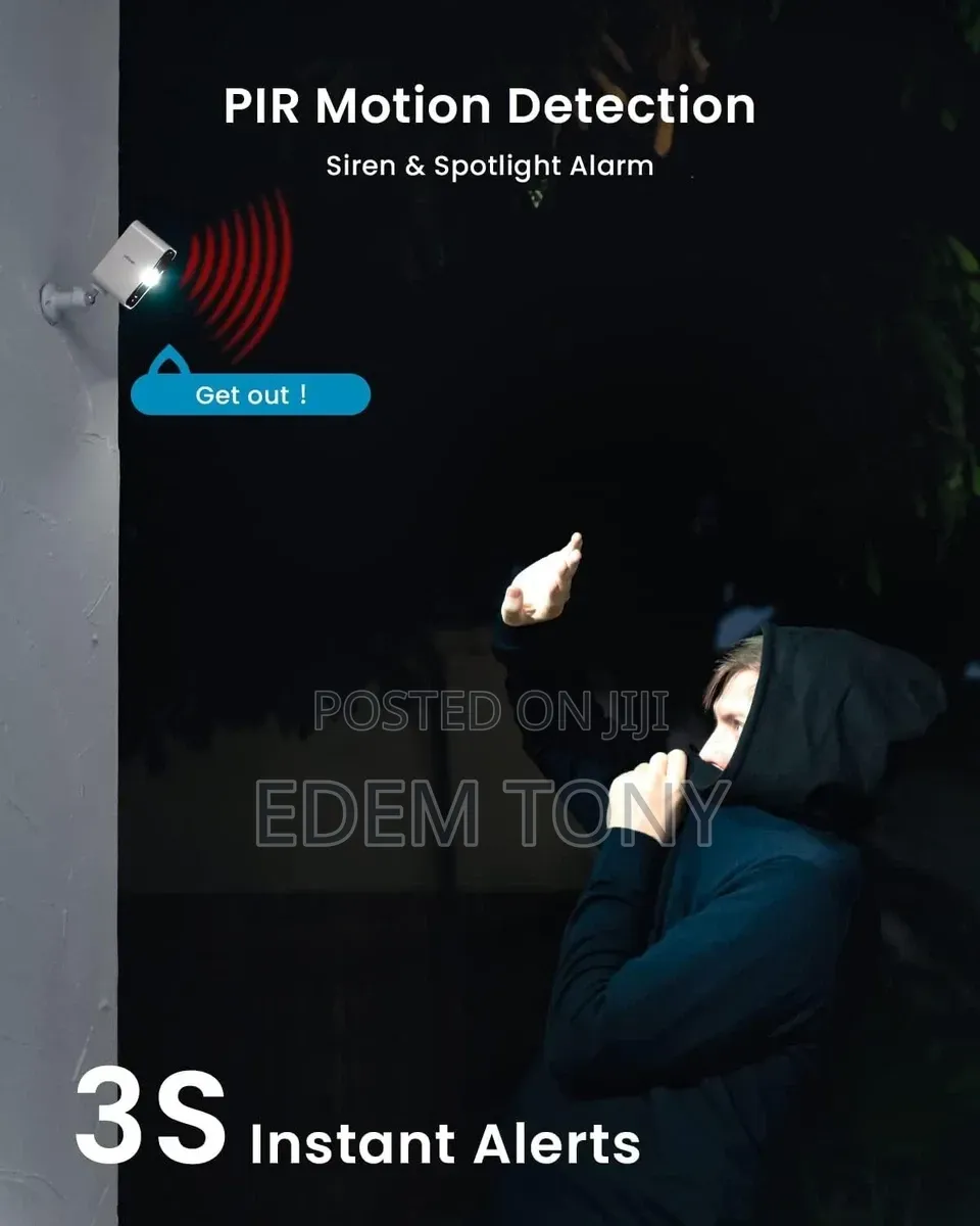 Iegeek Security Camera Wireless Outdoor Battery Powered Wifi