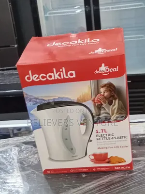 Decakila 1.7l Electric Kettle – Fast, Safe Reliable