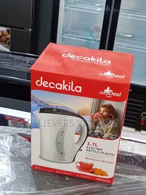 a Must-Have Kitchen Appliance – Decakila 1.7l Kettle