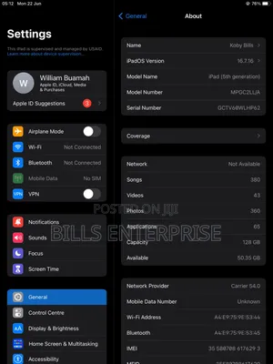 Apple iPad 10.2 (2020) 128 GB