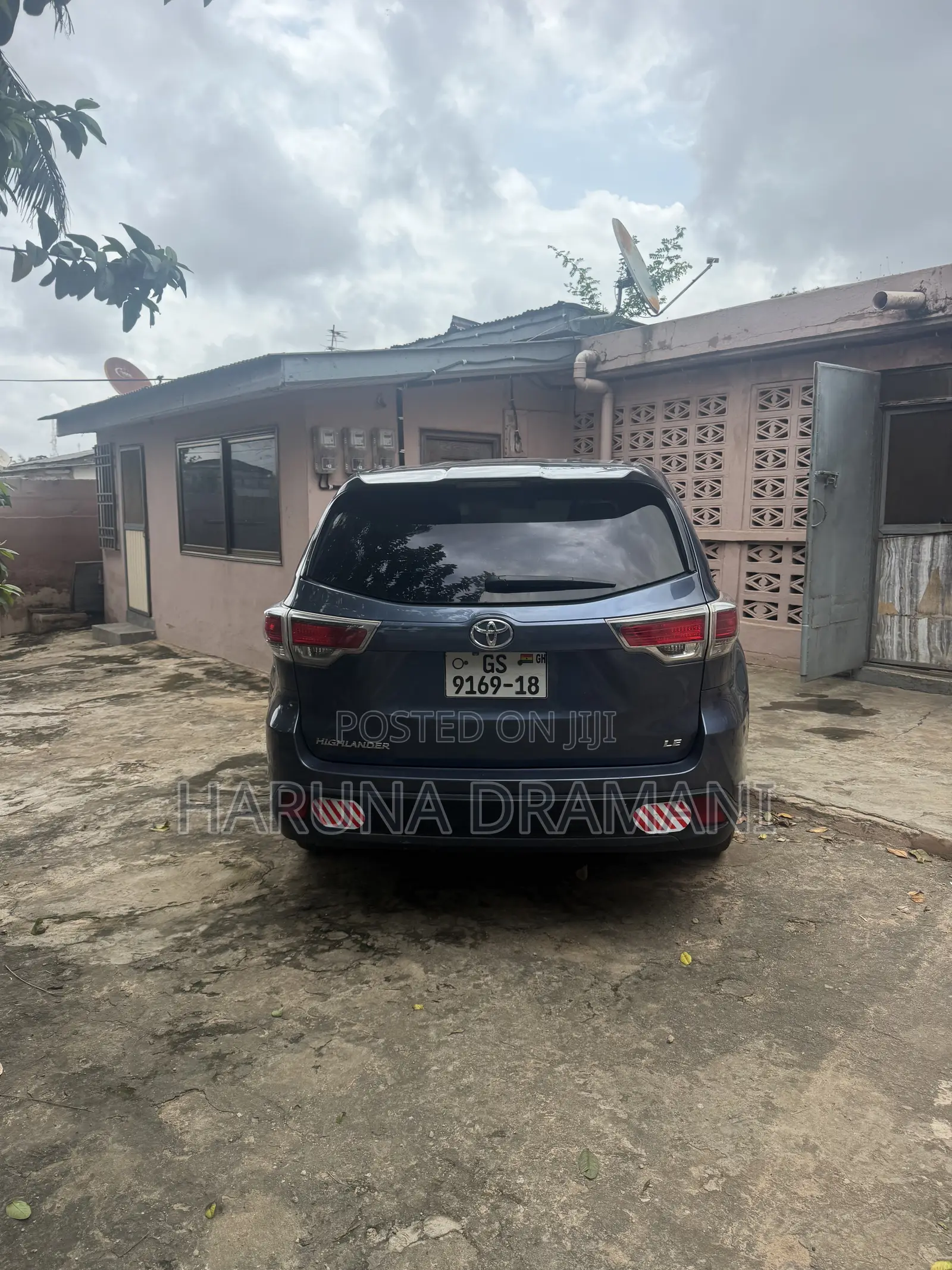 Toyota Highlander LE 4dr SUV (2.7L 4cyl 6A) 2015 Blue