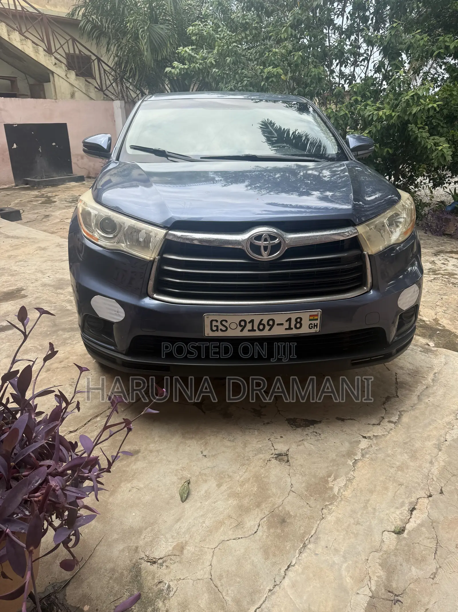 Toyota Highlander LE 4dr SUV (2.7L 4cyl 6A) 2015 Blue