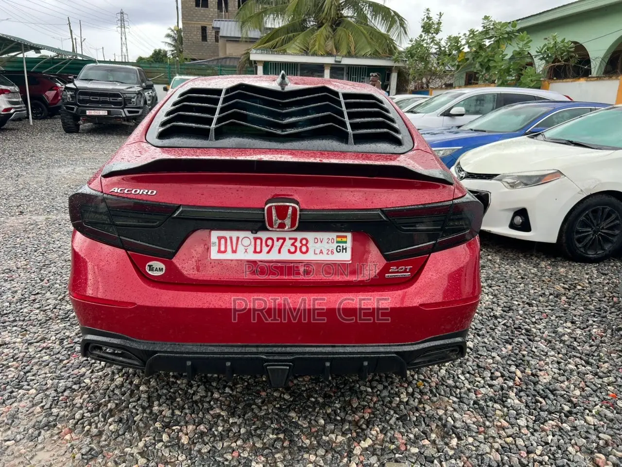 Honda Accord 2019 Red