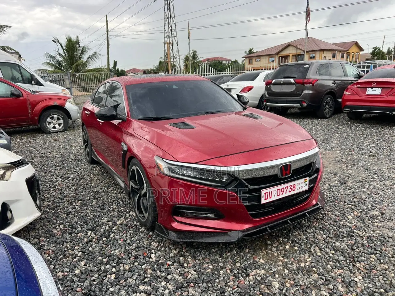 Honda Accord 2019 Red