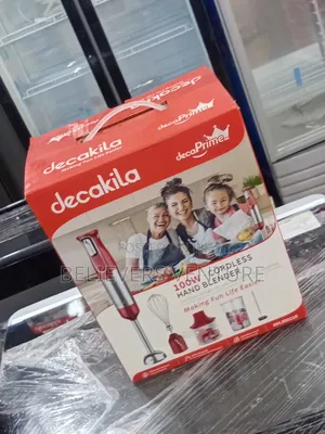  Blend Without Limits – Decakila Cordless Hand Blender