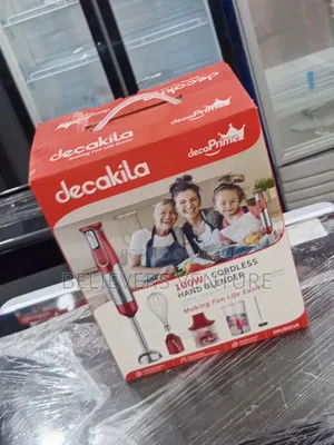  Rechargeable Decakila Hand Blender – Fast, Powerful Portable
