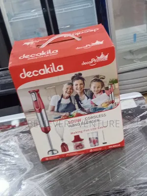  Powerful Blending Made Easy With Decakila Cordless Hand Blender