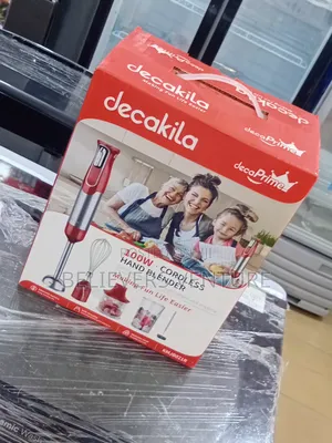  Compact, Stylish Efficient – Decakila Cordless Hand Blender